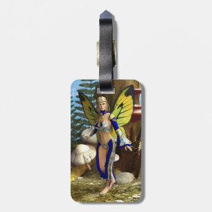 Fairy Butterfly Luggage Tag