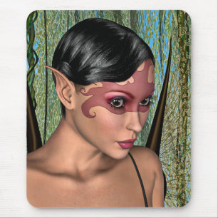 Fairy Butterfly Mouse Pad