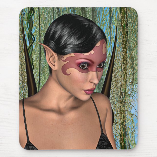 Fairy Butterfly Mouse Pad (Front)