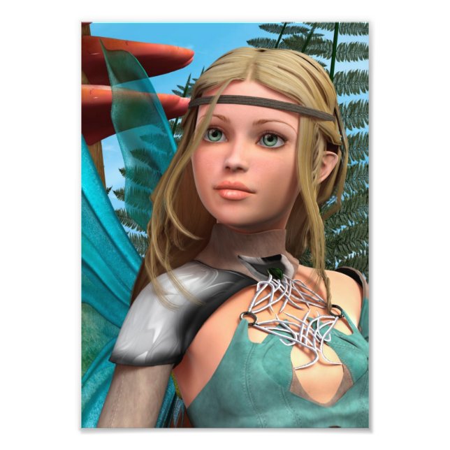 Fairy Butterfly Photo Print (Front)