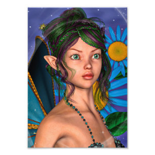 Fairy Butterfly Photo Print