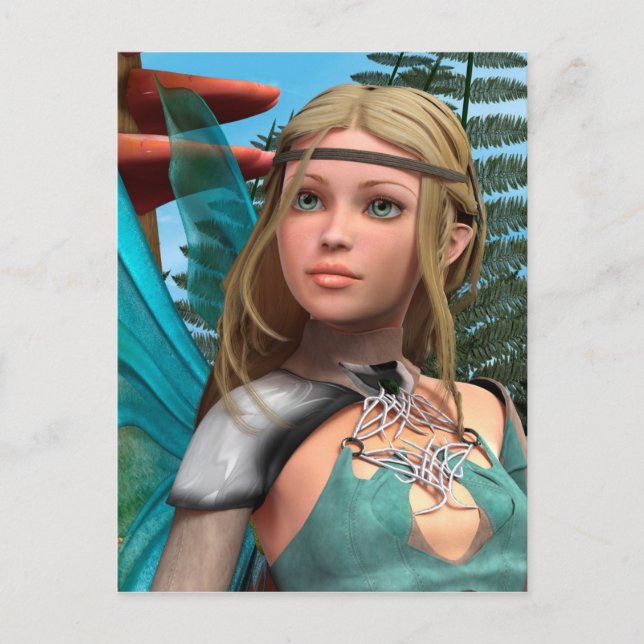 Fairy Butterfly Postcard (Front)