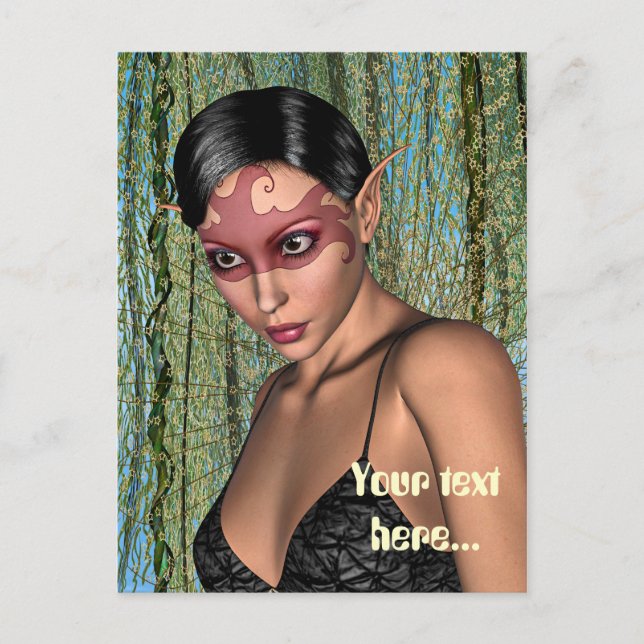 Fairy Butterfly Postcard (Front)