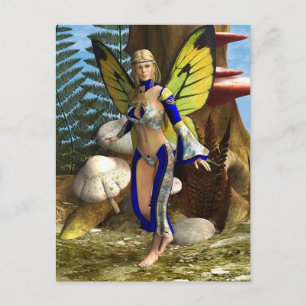 Fairy Butterfly Postcard