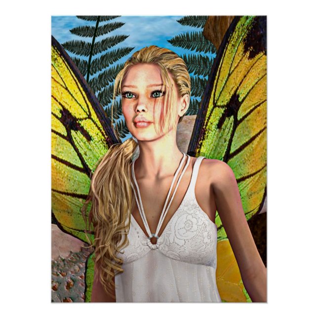 Fairy Butterfly Poster (Front)