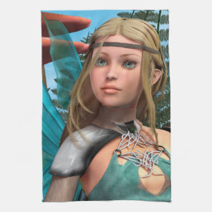 Fairy Butterfly Tea Towel