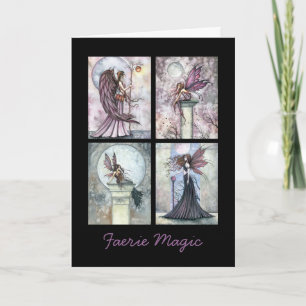 Fairy Card Faerie magic Greeting Card
