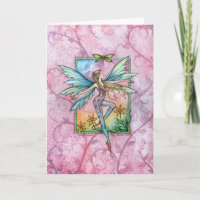 Fairy Card 'Spring Jubilation' by Molly Harrison