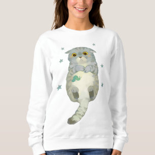 fairy cat sweatshirt
