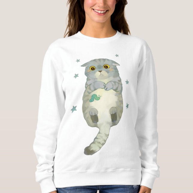 fairy cat sweatshirt (Front)