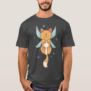 Fairy Cat with Wings T-Shirt