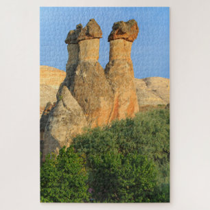 Fairy Chimneys at Sunset Jigsaw Puzzle