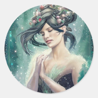 Fairy Christmas Sticker