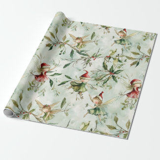 Fairy Christmas Wrapping Papers, Whimsical Gift Paper