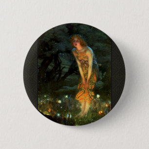 Fairy Circle Fairies Midsummer Eve 6 Cm Round Badge
