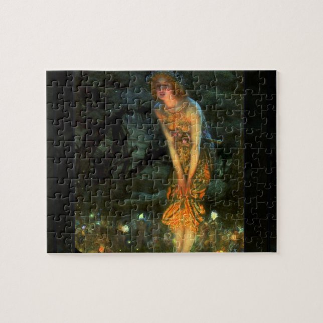 Fairy Circle Fairies Midsummer Eve Jigsaw Puzzle (Horizontal)