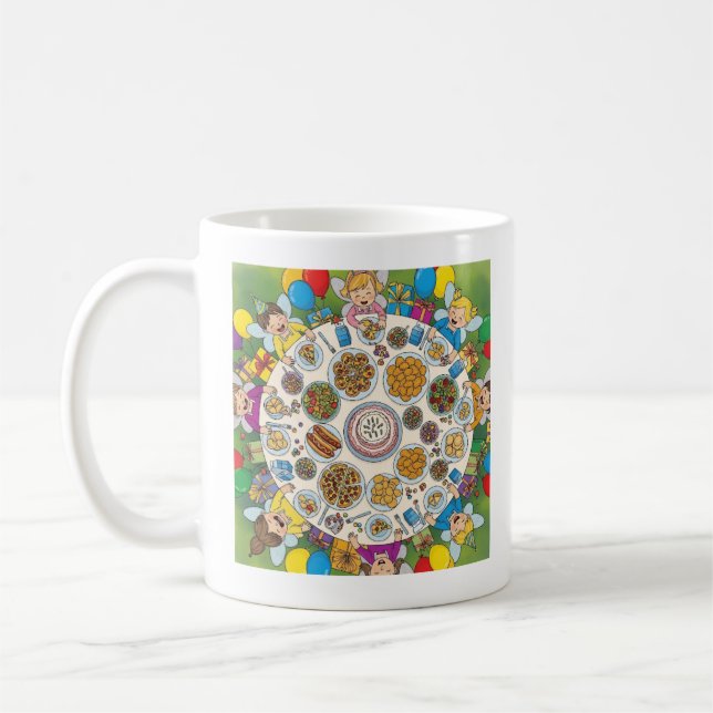 Fairy Costume Party for Children Coffee Mug (Left)