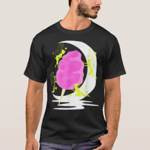 Fairy Cotton Candy Floss Night Moon  T-Shirt