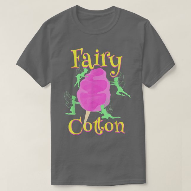 Fairy Cotton Floss Candy  T-Shirt (Design Front)