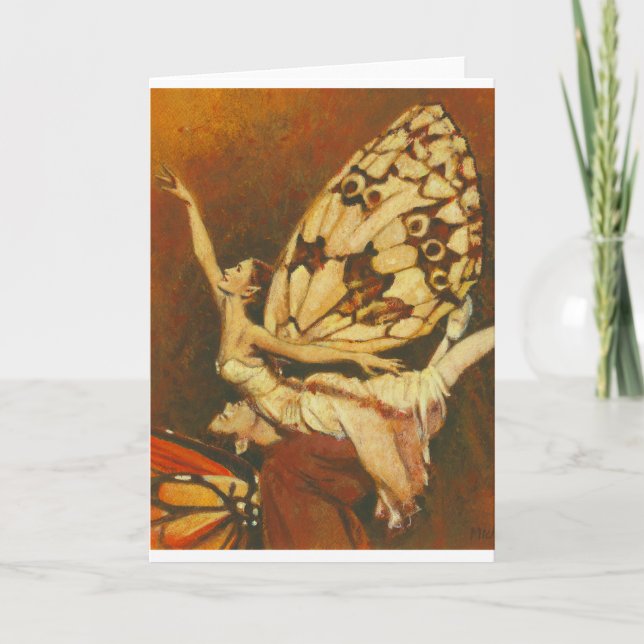 fairy couple greetings card (Front)
