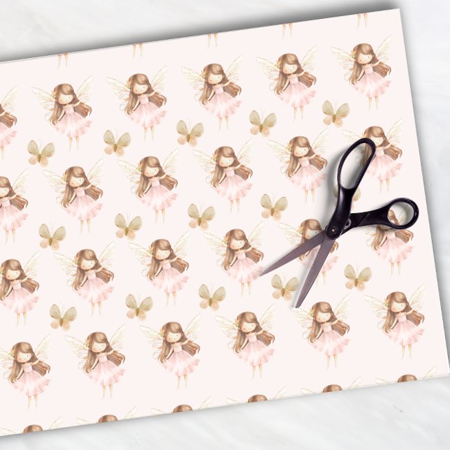 Fairy Cute Butterfly Enchanted Forest Magical Tissue Paper (Creator Uploaded)