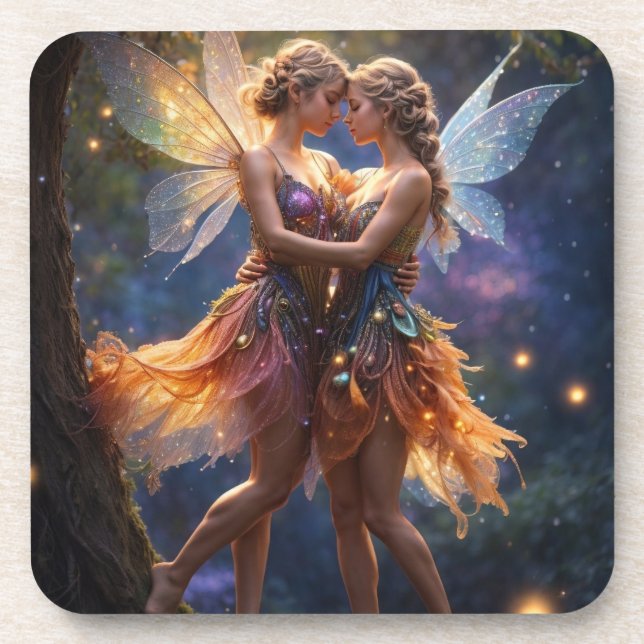 Fairy dance coasters (Front)