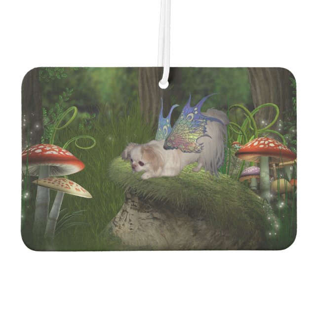 Fairy Dog Air Freshener (Back)