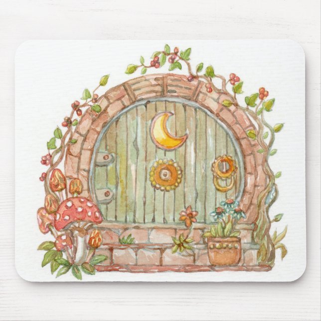 Fairy Door Mouse Pad (Front)