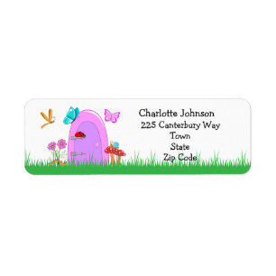 Fairy Door Return Address Labels