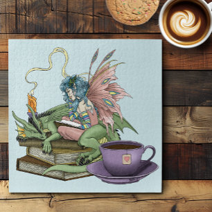 Fairy Dragon Books Tea Friendship Jigsaw Puzzle