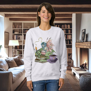Fairy Dragon Books Tea Friendship  Sweatshirt