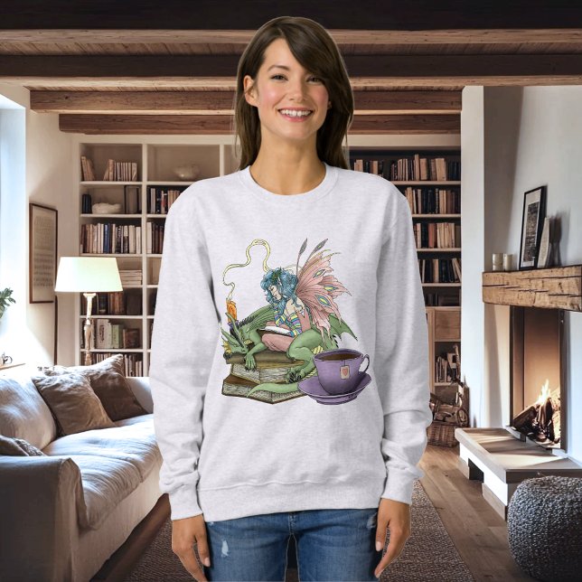 Fairy Dragon Books Tea Friendship  Sweatshirt (Creator Uploaded)