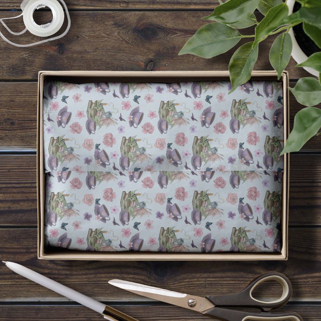 Fairy Dragon Books Tea Friendship  Tissue Paper (Creator Uploaded)