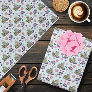 Fairy Dragon Books Tea Friendship Wrapping Paper