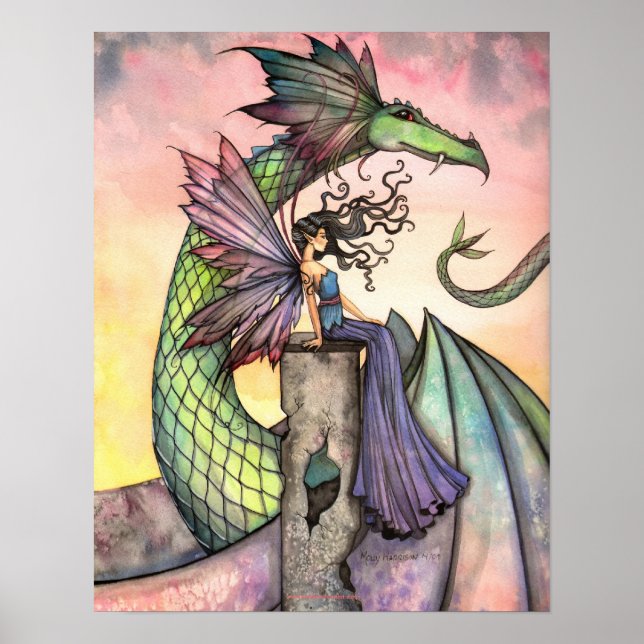 Fairy Dragon Poster A Distant Place (Front)