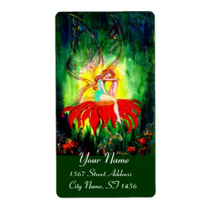 FAIRY DREAMING ON THE FLOWER