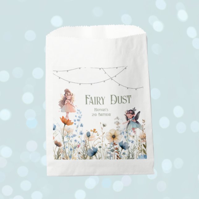 Fairy Dust Magic Second Birthday Favour Bags (Creator Uploaded)