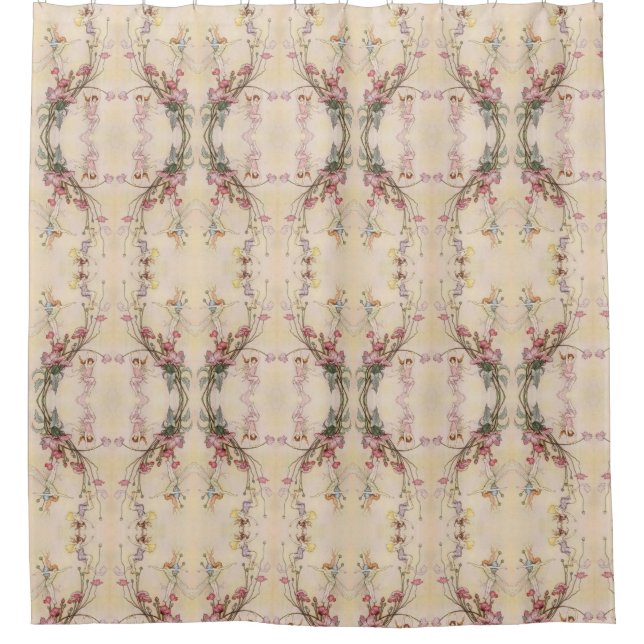 Fairy Dust Shower Curtain (Front)