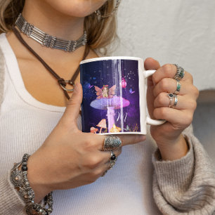 Fairy Enchanted Mushroom Magic Personal Coffee Mug