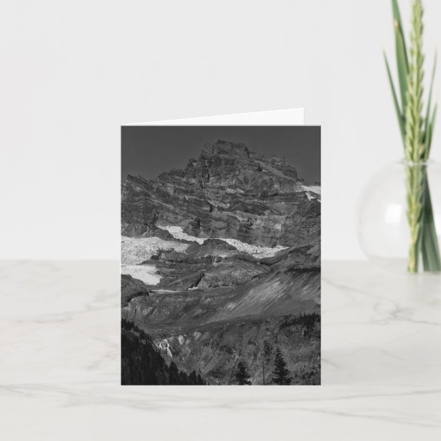 Fairy Falls of Little Tahoma Note Card (Front)