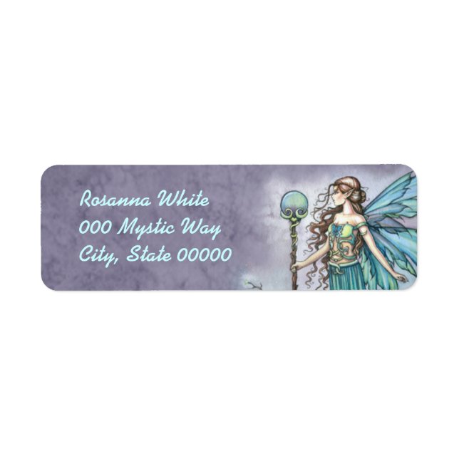 Fairy Fantasy Art Return Address Labels (Front)