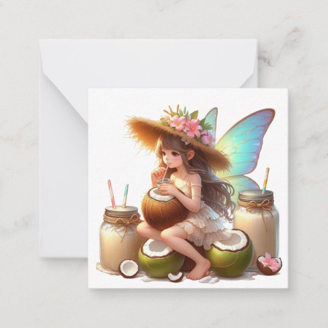 Fairy Fantasy Note Card (Front)