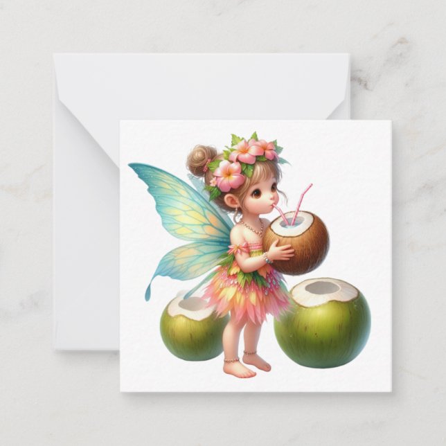 Fairy Fantasy Note Card (Front)