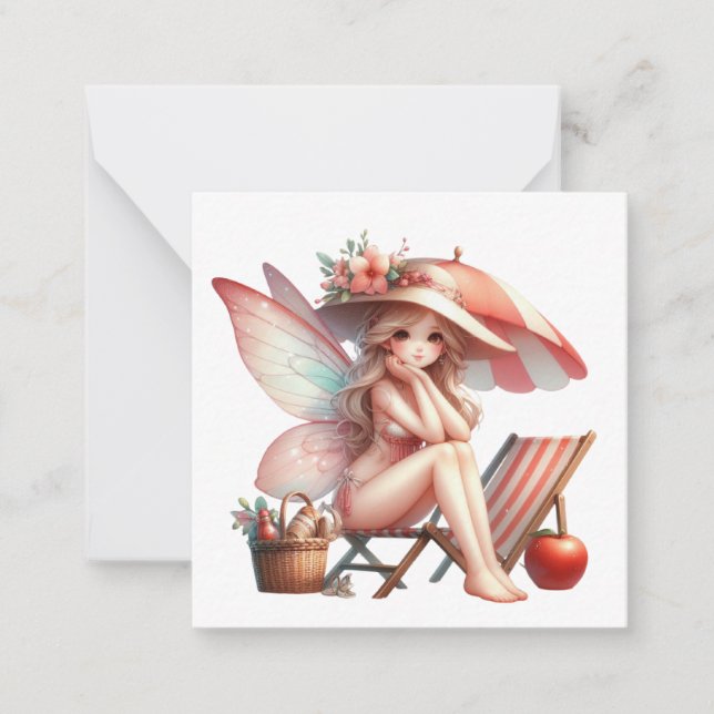 Fairy Fantasy Note Card (Front)