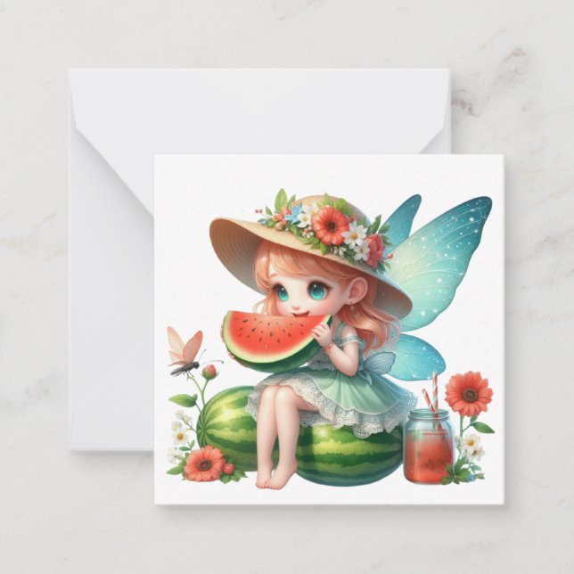 Fairy Fantasy Note Card (Front)