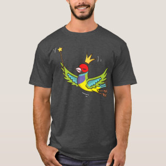 Fairy Finches Wildlife Mystical Bird Finches Fairy T-Shirt