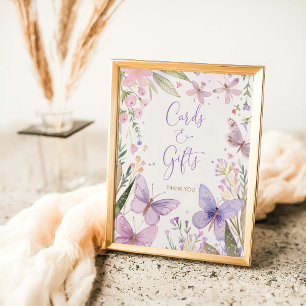 Fairy First Birthday Girl  Cards And Gifts Poster