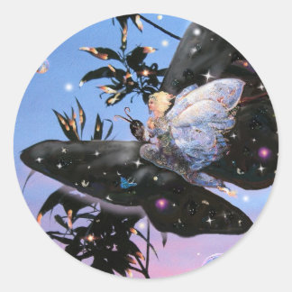 Fairy Flight! Classic Round Sticker