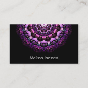Fairy Flower - Mandala- Business Card