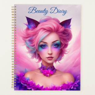 Fairy Flower Pink Blue Girl Lovely Elegant Cool Planner
